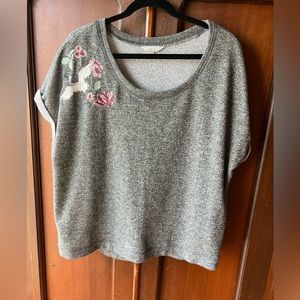 Womans 2X jersey pullover top